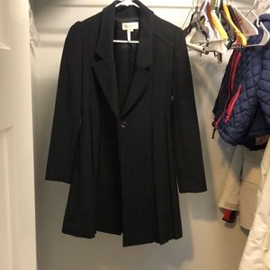Bcbg black peacoat